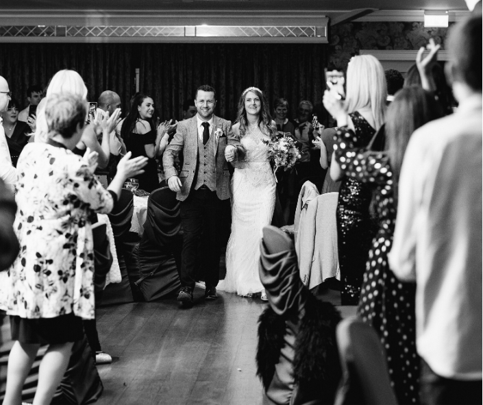 Guests at wedding in The Rose Hotel