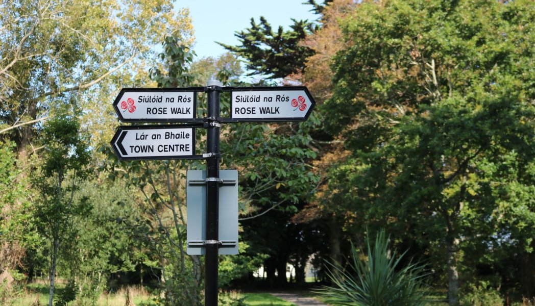 Rose Walk in Tralee Town Park