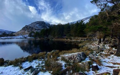 Snow on boardwalk www.therosehotel.com_v3