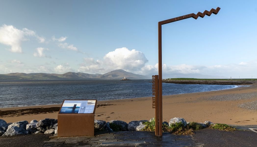 Fenit Beach with view