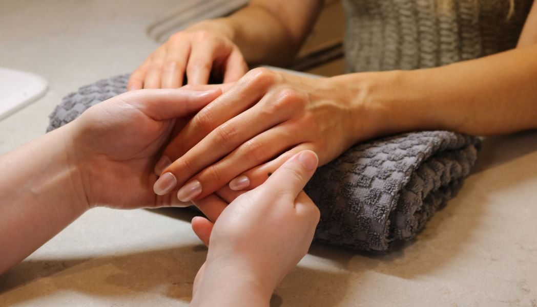 Manicure at Serenity Spa 